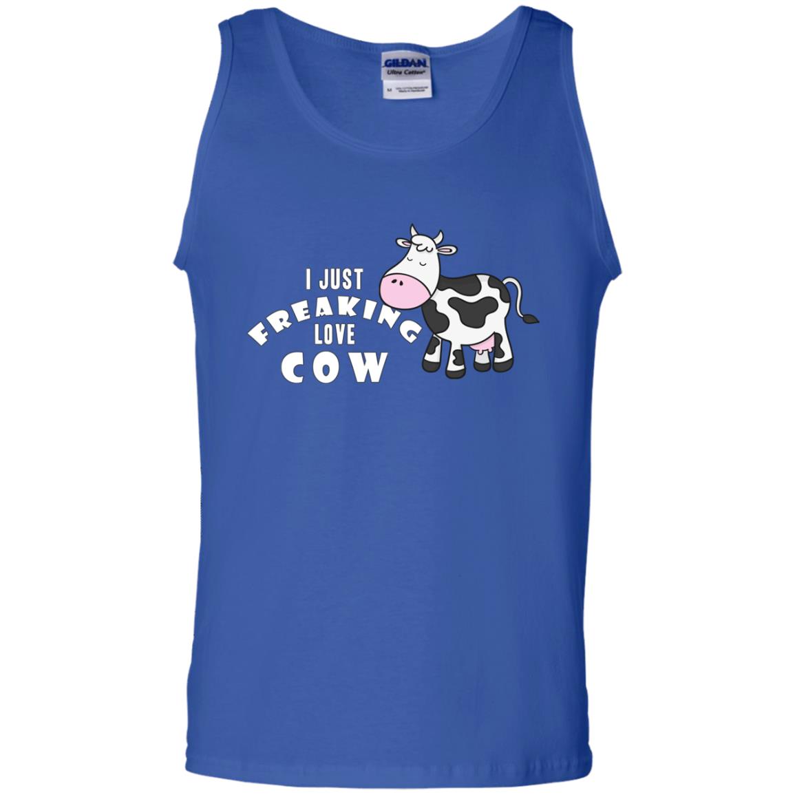 I Just Freaking Love Cow Shirt Royal