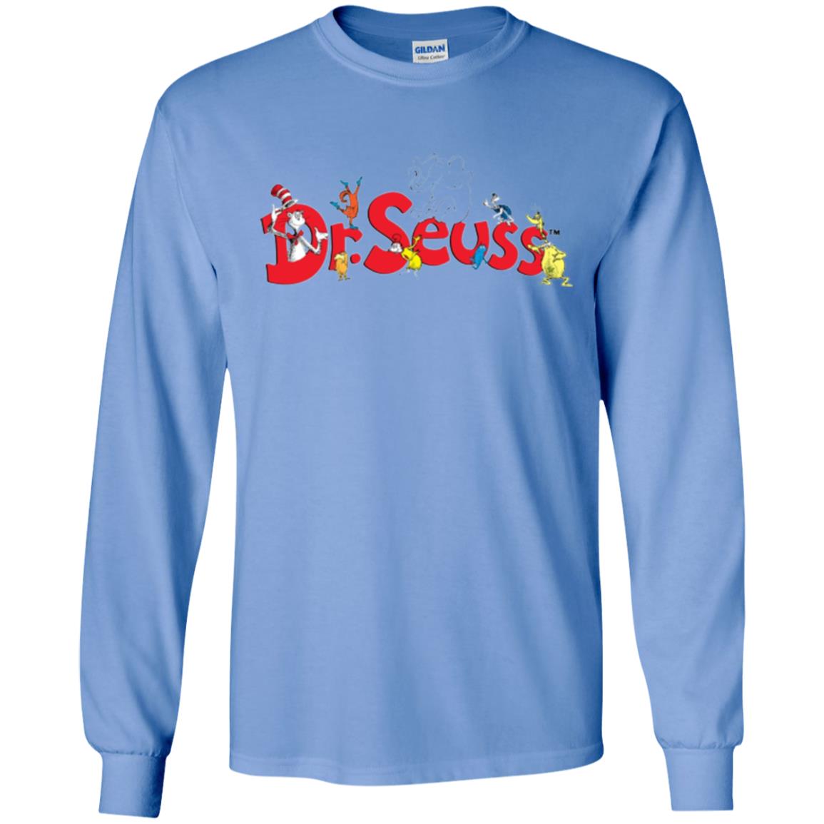 Film Lover T-shirt Dr. Seuss Family T-shirt Carolina Blue