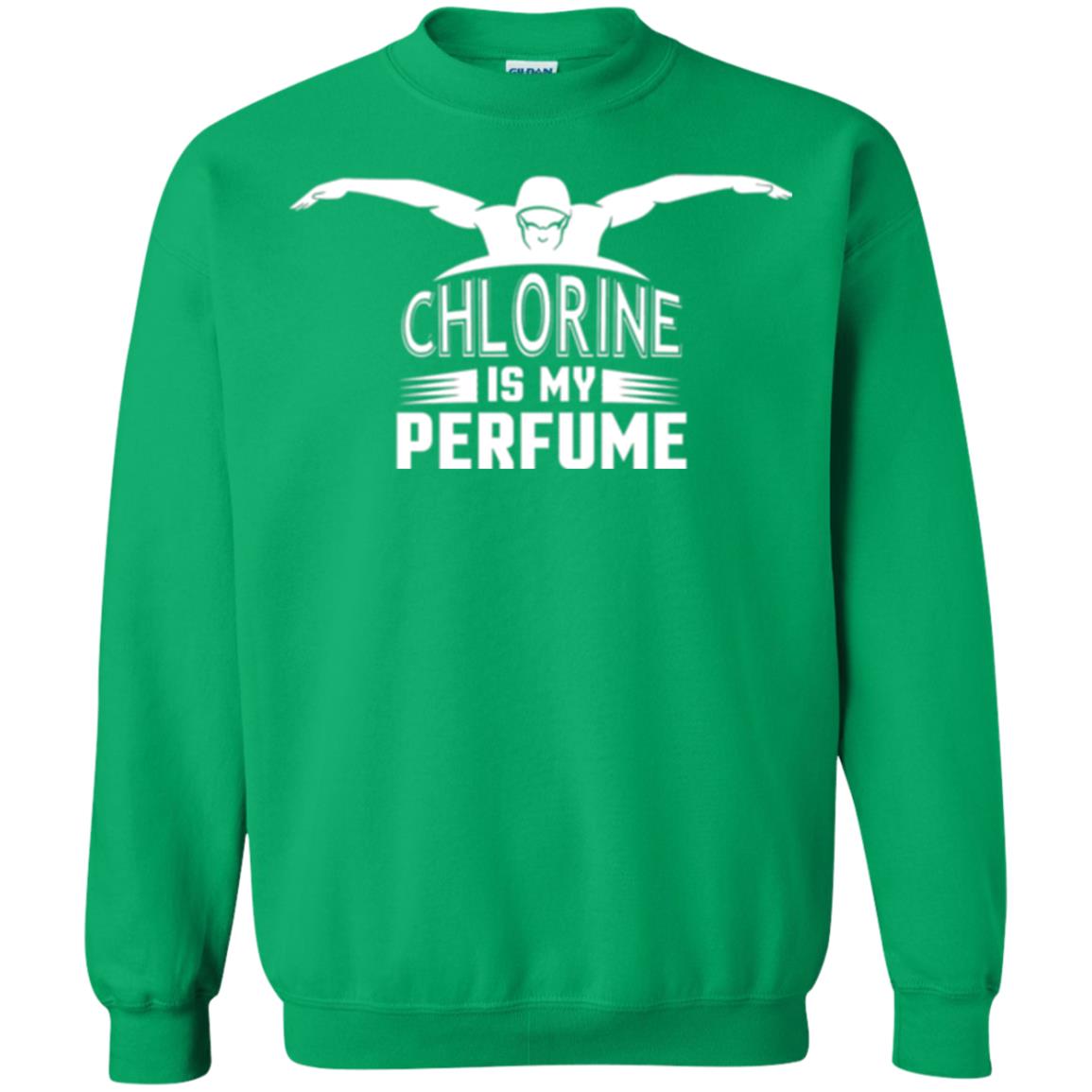 Swimmer T-shirt Chloring Is My Perfume T-shirt Irish Green