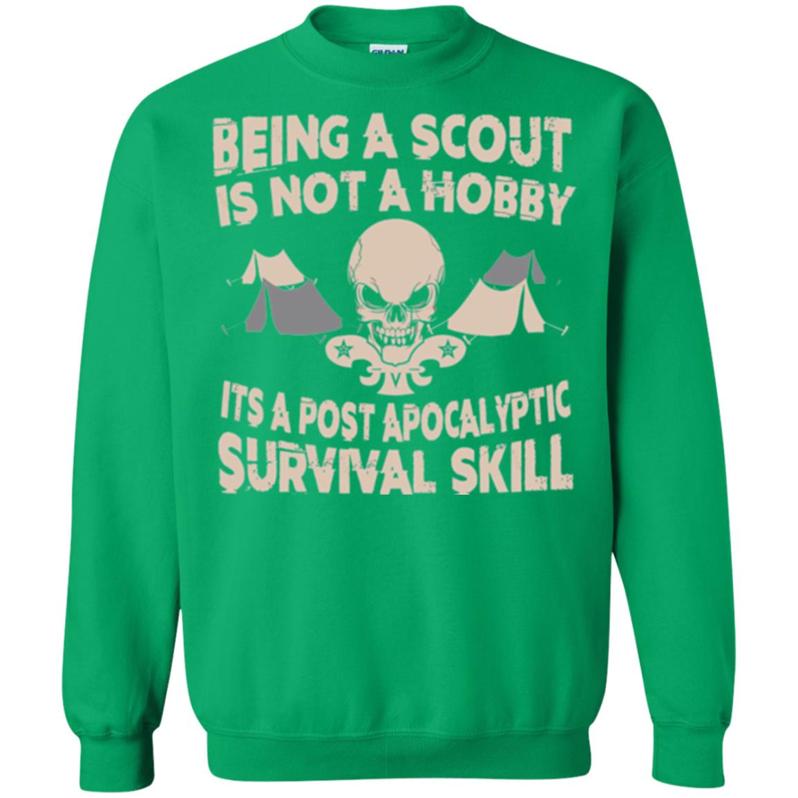 Being A Scout Is Not A Hobby T-shirt Irish Green