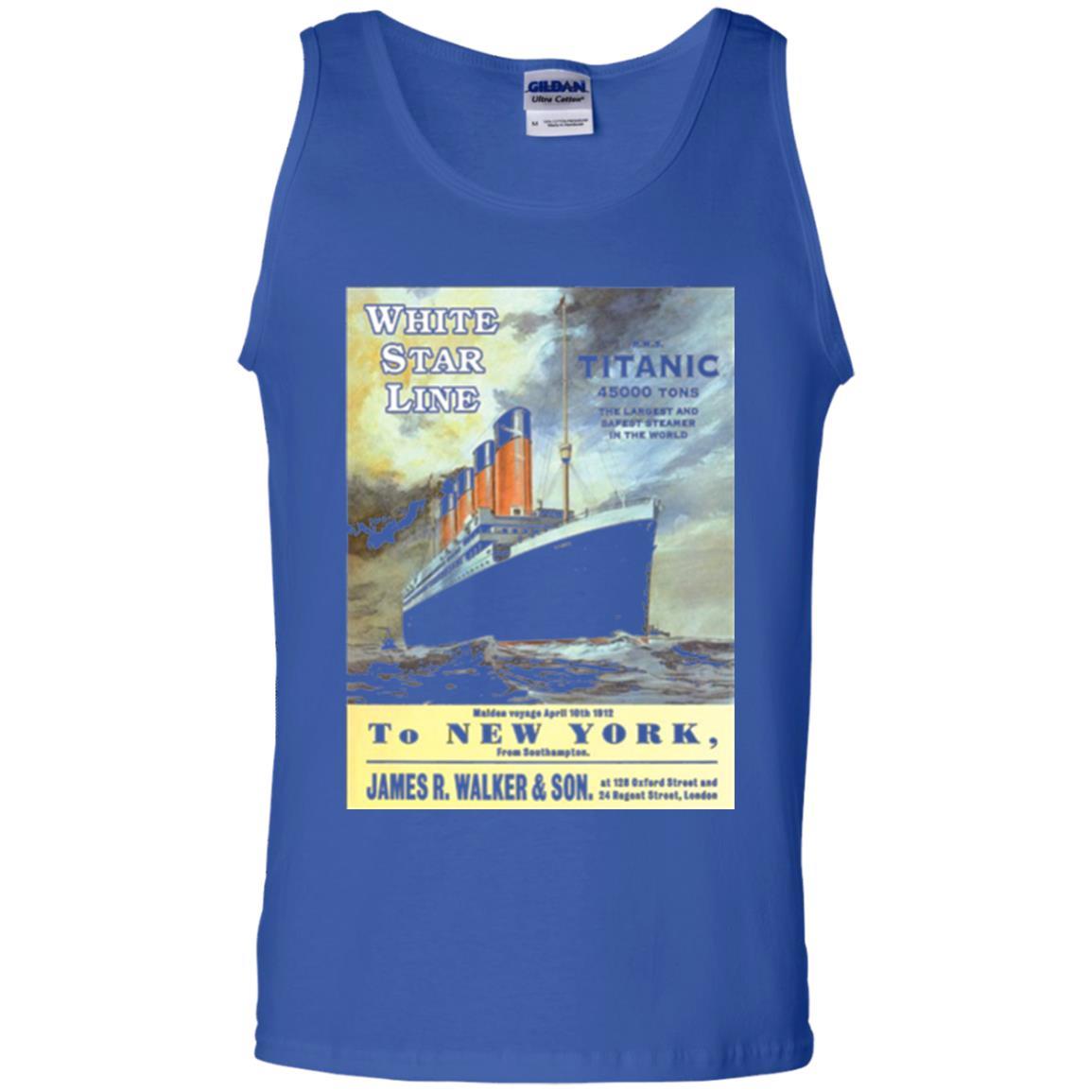 Film T-shirt Sailing Ship Cruise Vintage Poster Royal