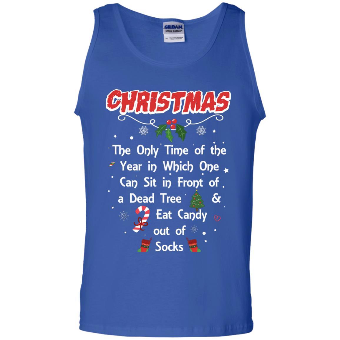 Christmas T-Shirt The Only Time Of The Year Royal