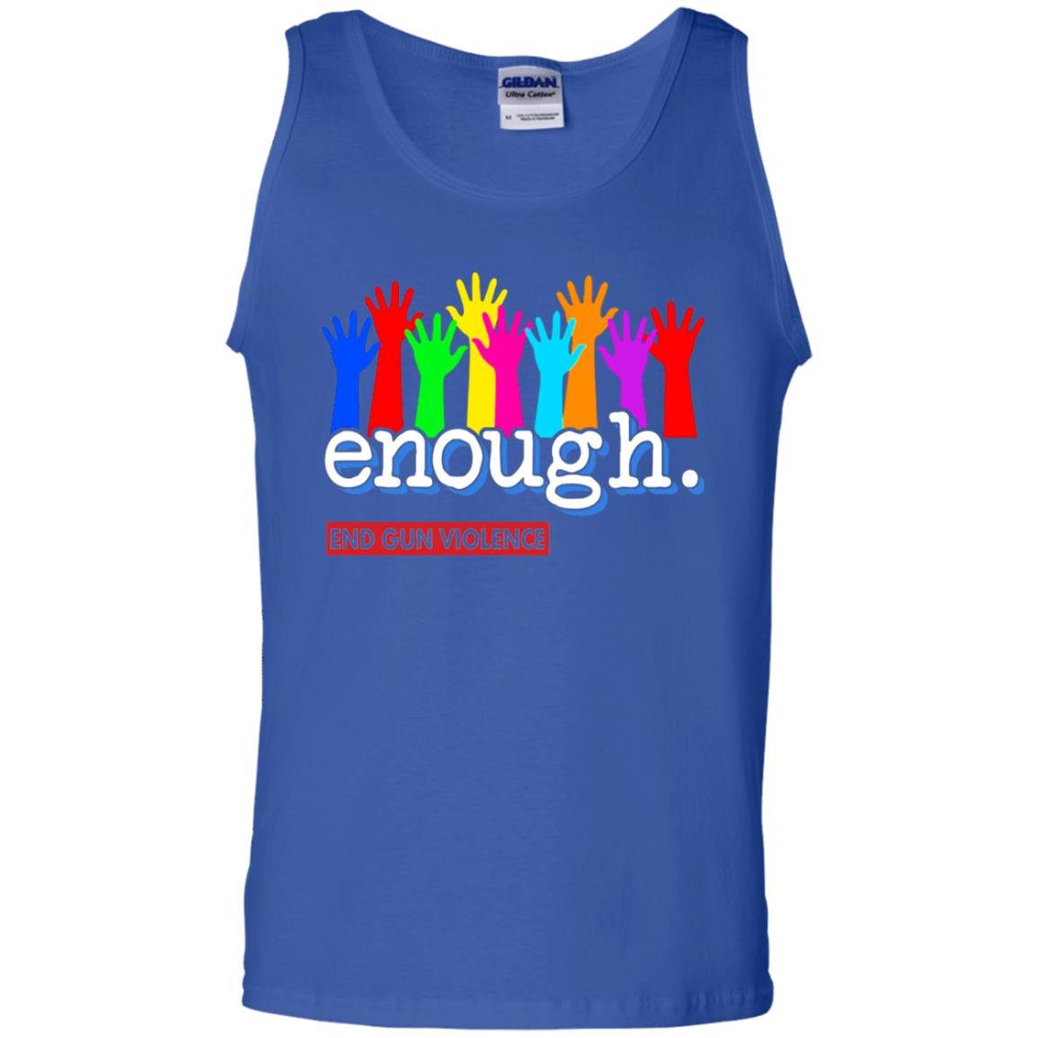 End Gun Violence Enough Gun Control T-shirt Royal