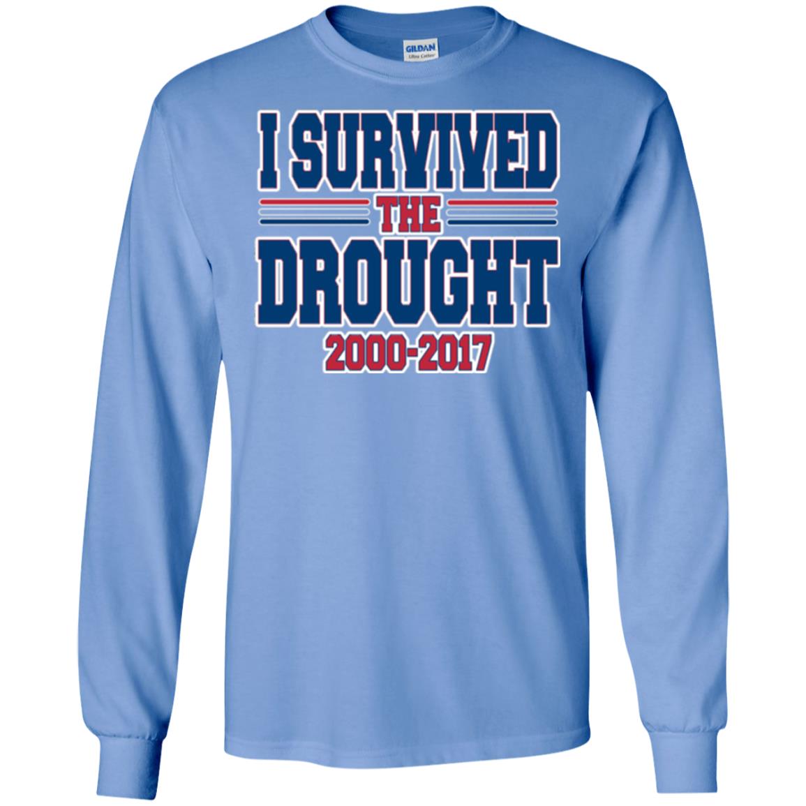 Buffalo Playoff T-shirt I Survived The Drought Carolina Blue