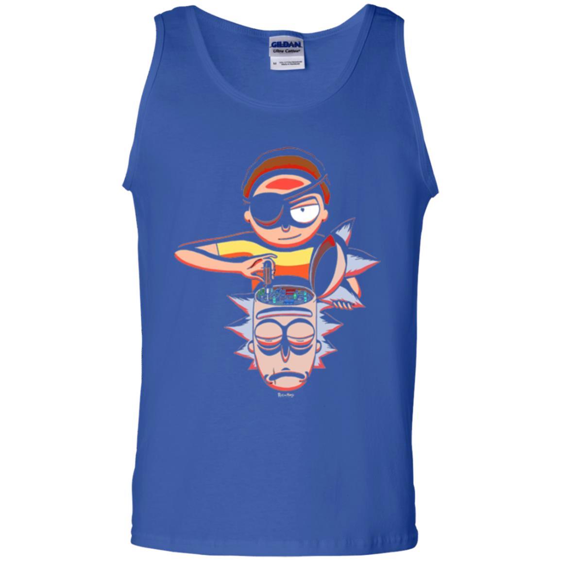 Film T-shirt Cartoon Lover Evil Morty Royal