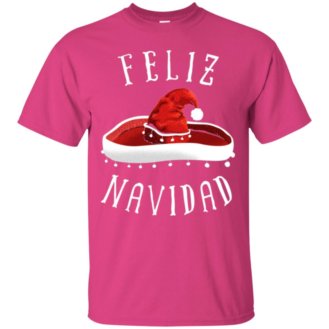 Christmas T-shirt Mexico Feliz Navidad Heliconia