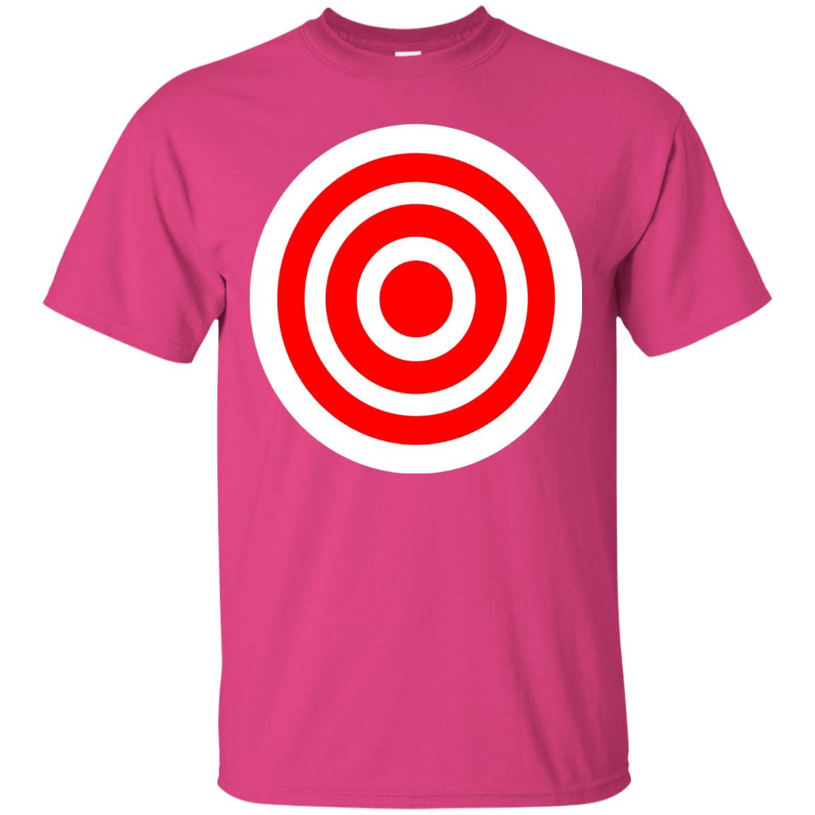 Funny Practice Bulls Eye Board Game Target T-shirt Heliconia