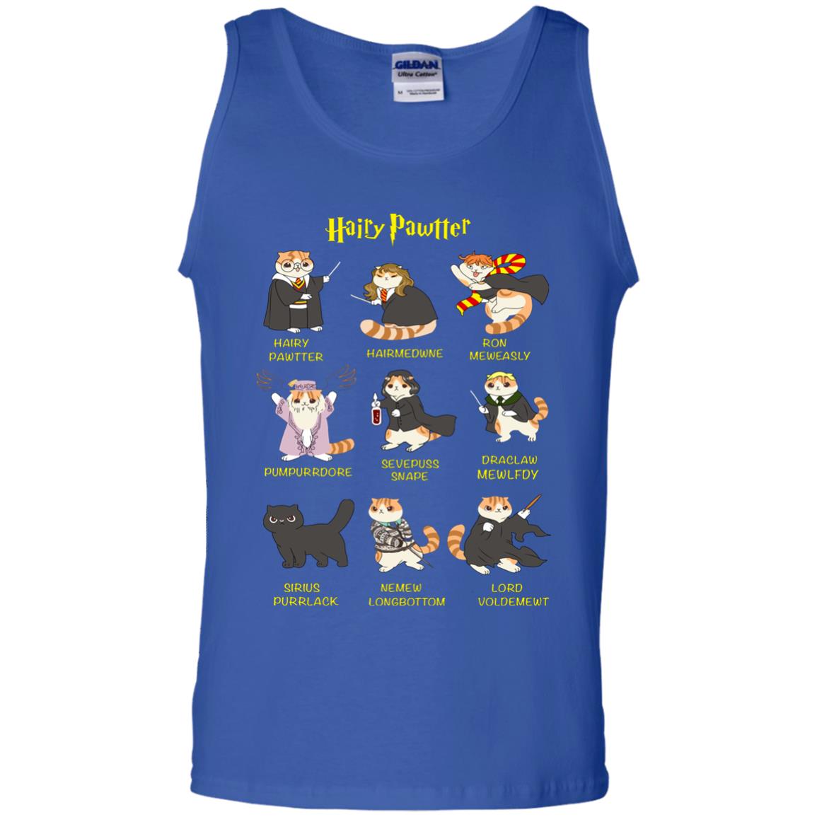 Hairy Pawtter Harry Potter Fan T-shirt Royal