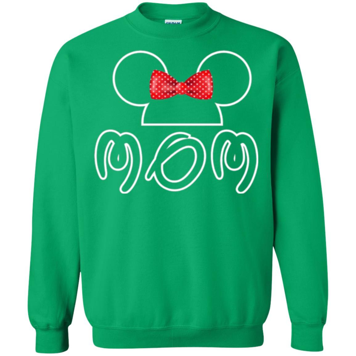 Minnie Mom T-shirt Irish Green