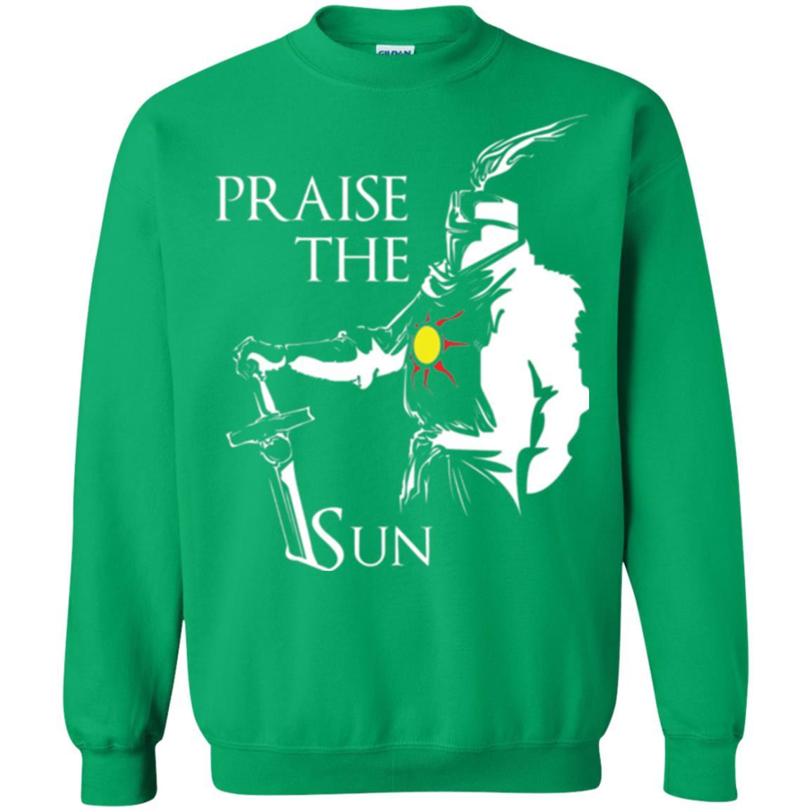 Gamer T-shirt Praise The Sun Knight T-shirt Irish Green