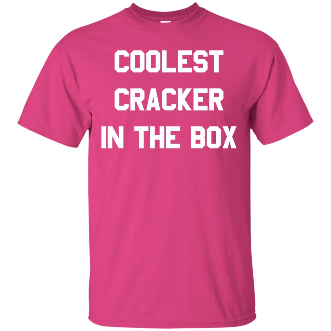 Coolest Cracker In The Box T-shirt Heliconia