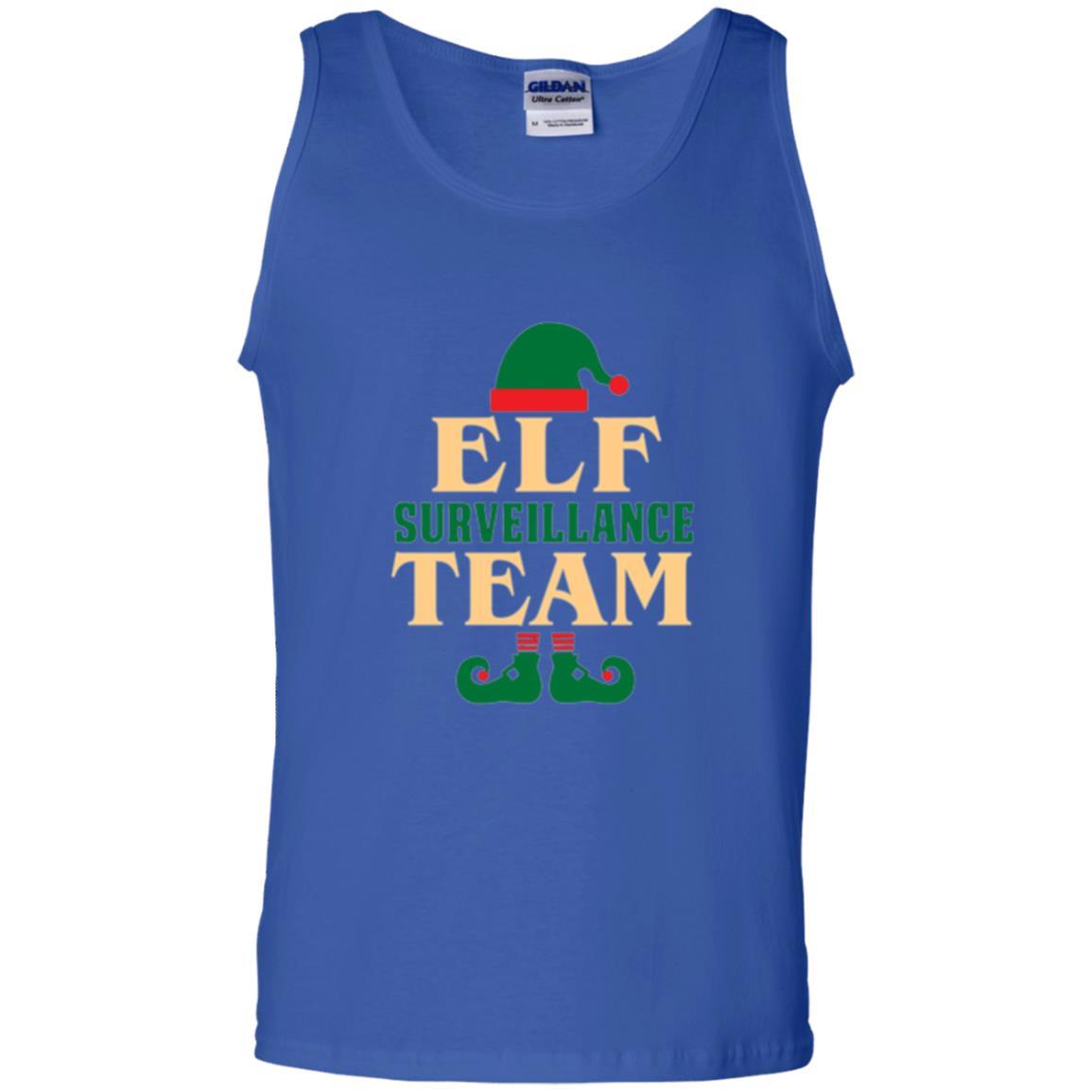 Christmas T-shirt Elf Surveillance Team T-shirt Royal