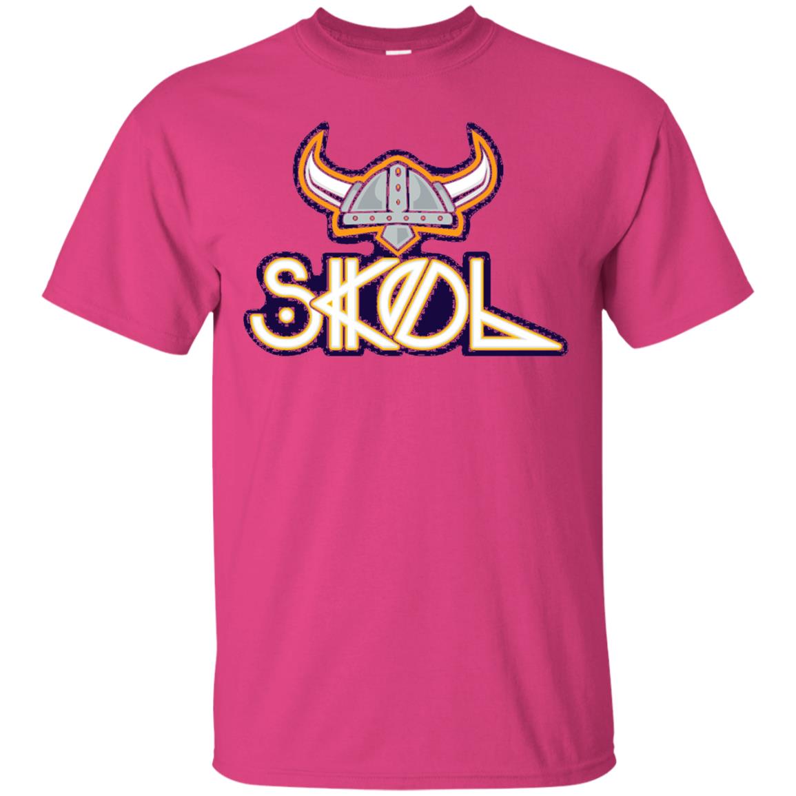 Skol Chant T-shirt With Nordic Helmet Heliconia