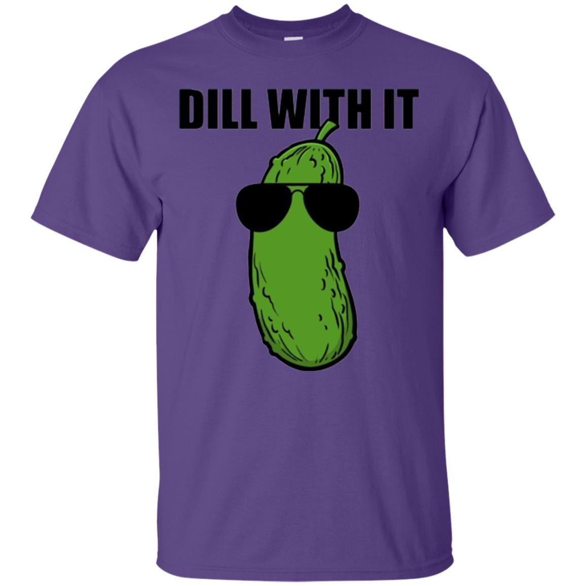 Cucumber T-shirt Dill With It Purple