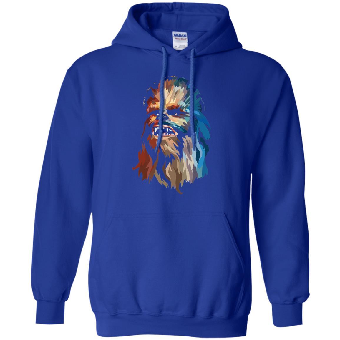 Chewbacca Art T-shirt Royal