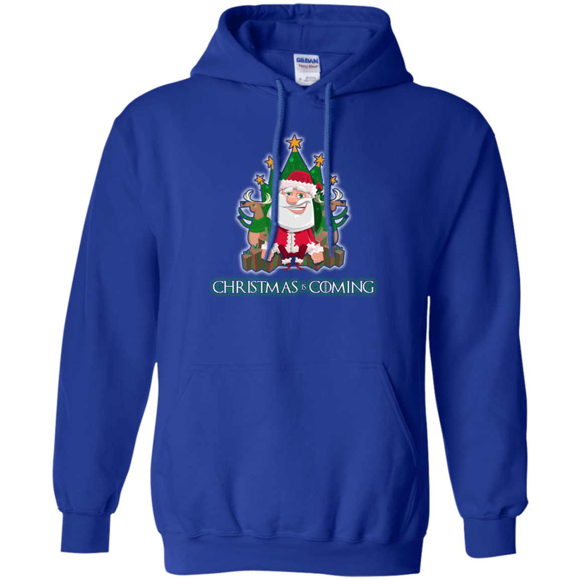 Christmas Is Coming T-shirt Royal