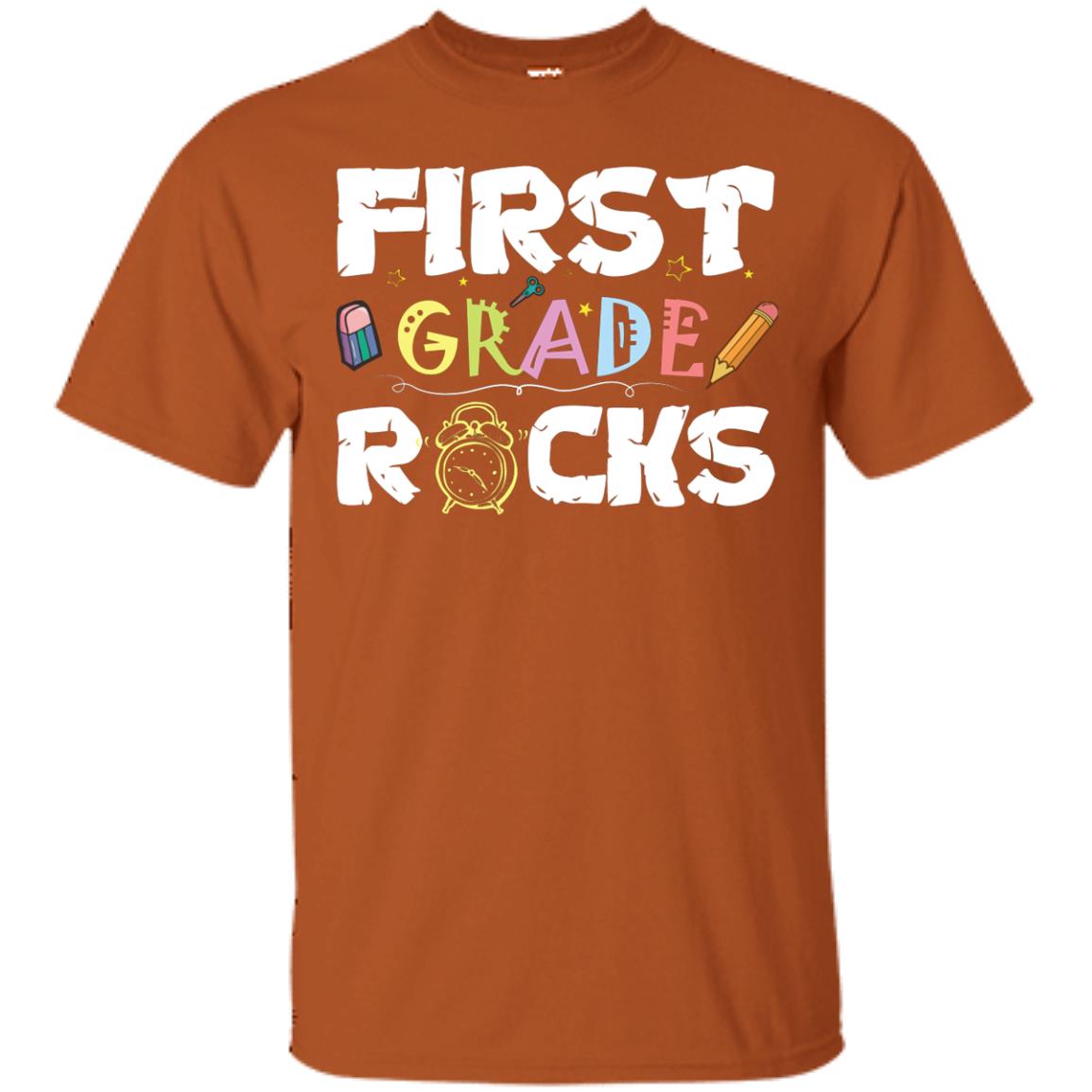 First Grade Shirt 1st Grade 2018 Shirt Texas Orange