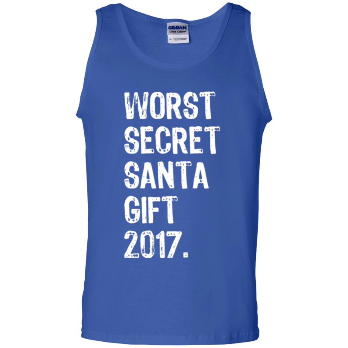 Christmas T-shirt Worst Secret Santa Gift 2017 Royal
