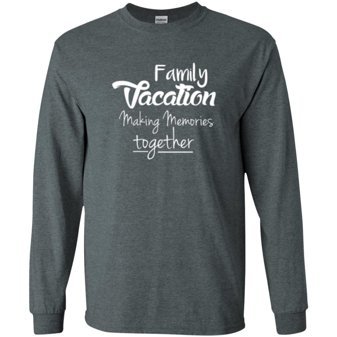 Family Vacation Making Memories Together T-shirt Dark Heather