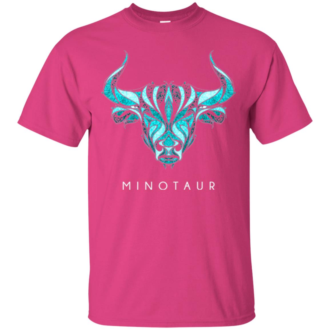 Greek Mythology Lover T-shirt Minotaur T-shirt Heliconia