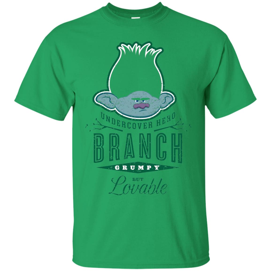 Undercover Hero Trolls Branch Grumpy But Lovable Irish Green