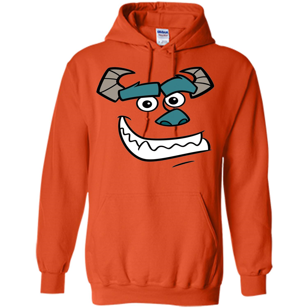 Monsters Sully Face T-Shirt Orange