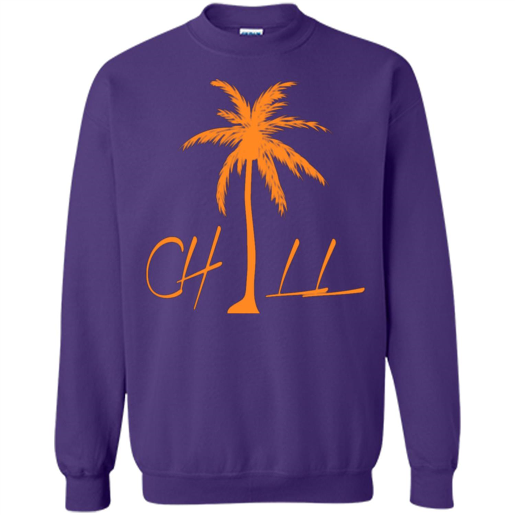 Chill T-shirt Summer Gift T-shirt Orange