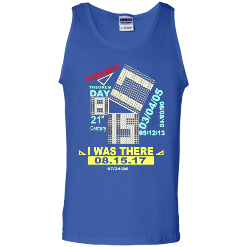 Pythagorean Theorem Day T-shirt I Was There Royal