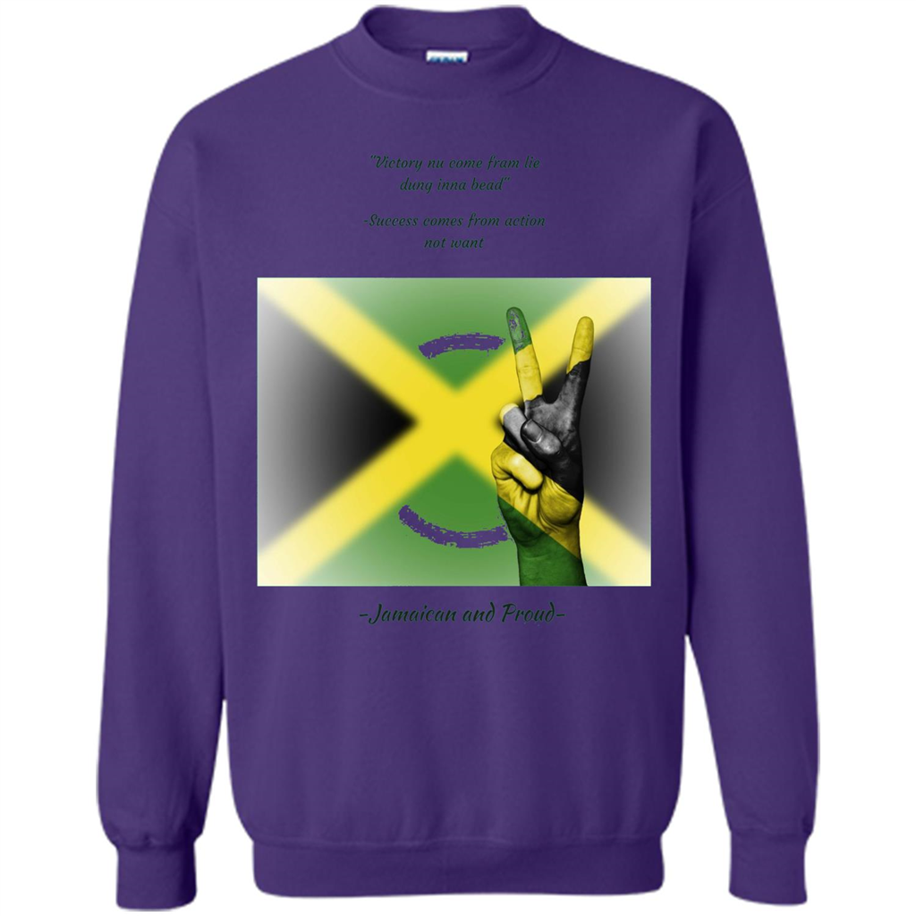 Jamaican Pride T-shirt Jamaican And Proud Orange