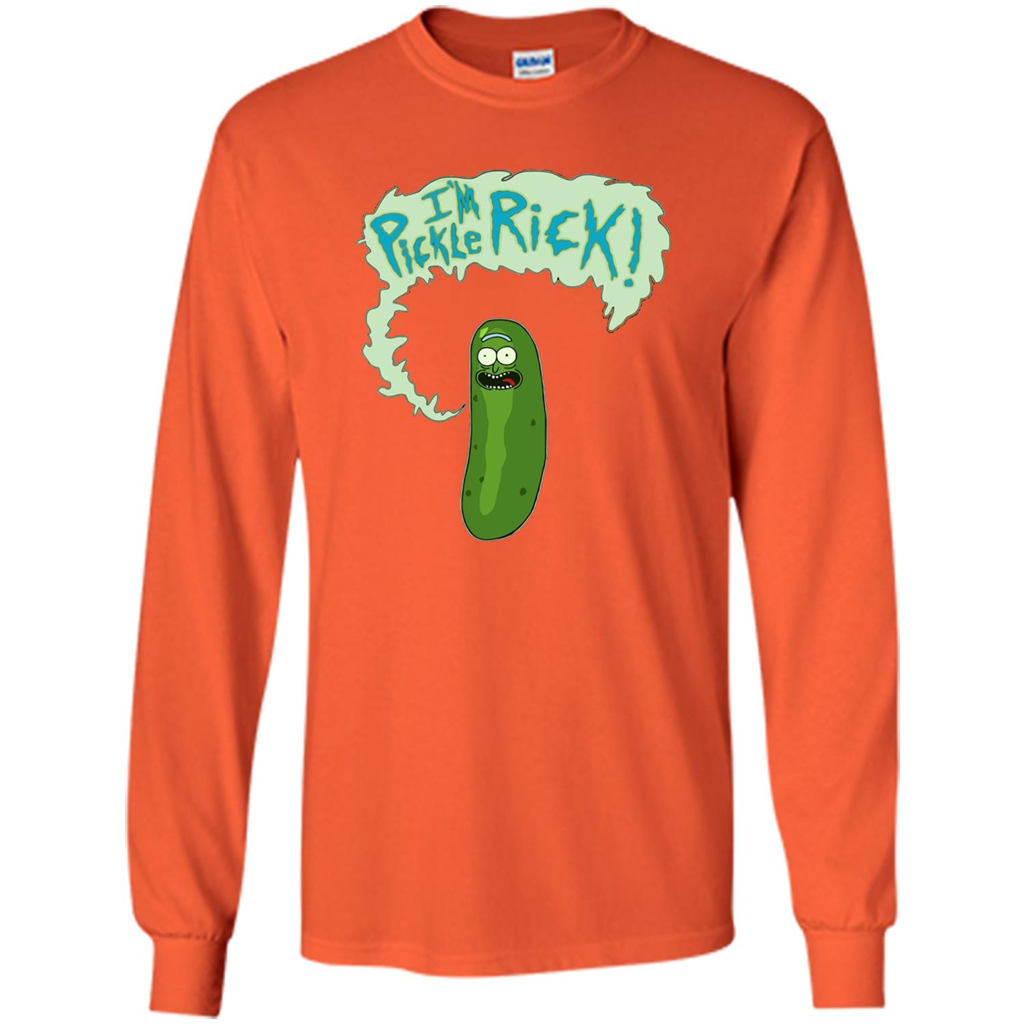 TV Series T-shirt I'm Pickle Rick T-Shirt Orange