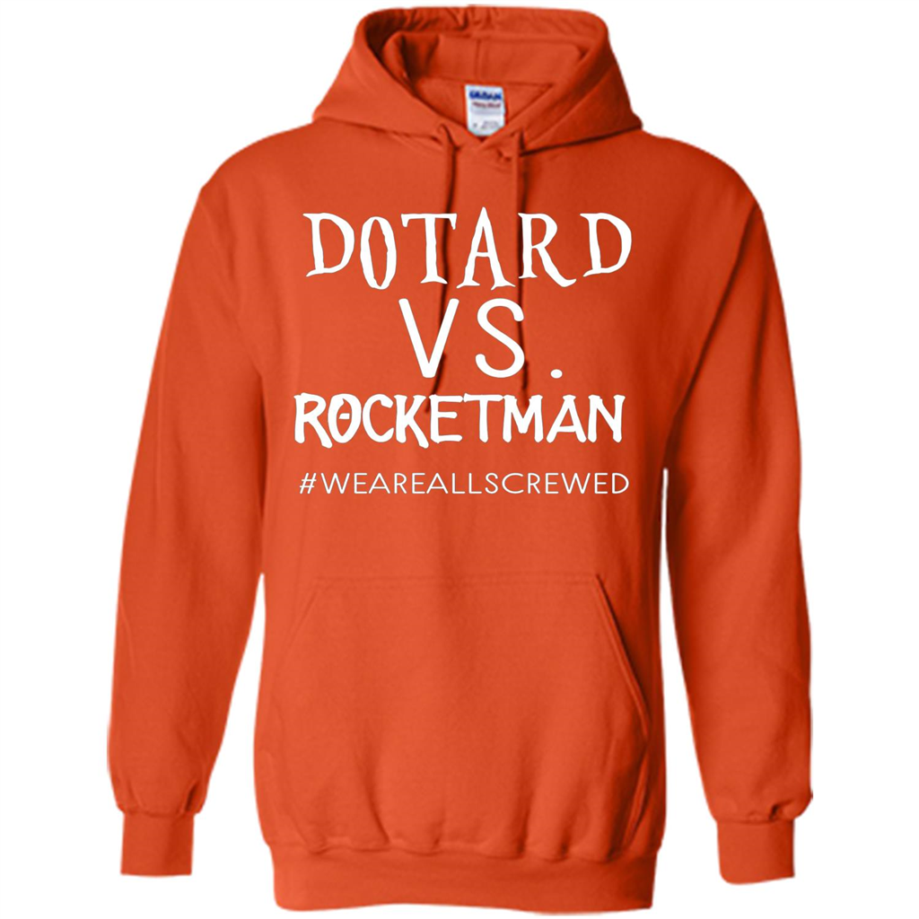 Rocketman Vs. The World Of DOTARD T-shirt Orange