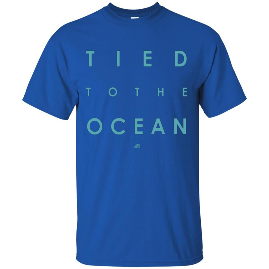 Tied To The Ocean T-shirt Royal