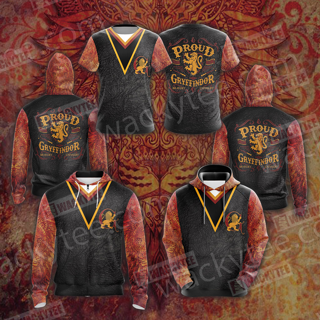 Harry Potter - Proud Gryffindor Unisex 3D T-shirt