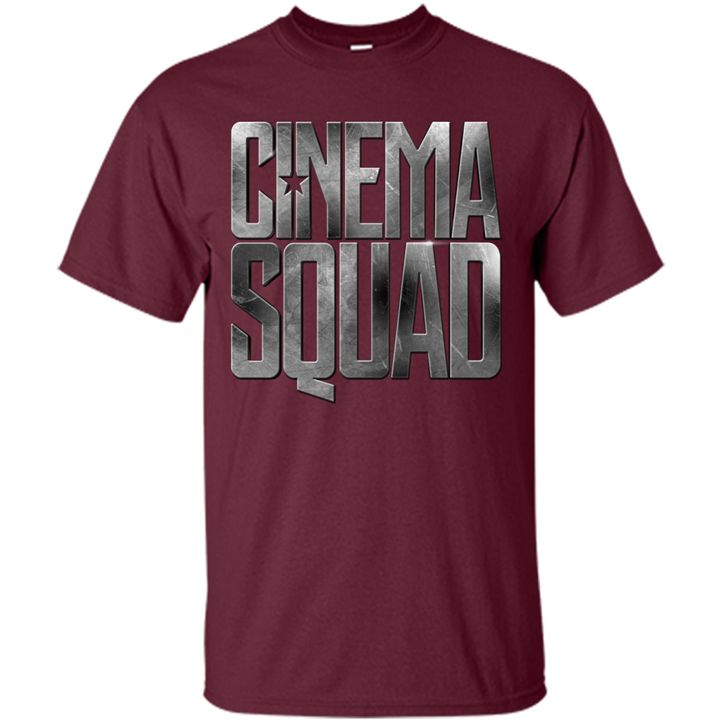 Moives T-shirt Cinema Squad Maroon