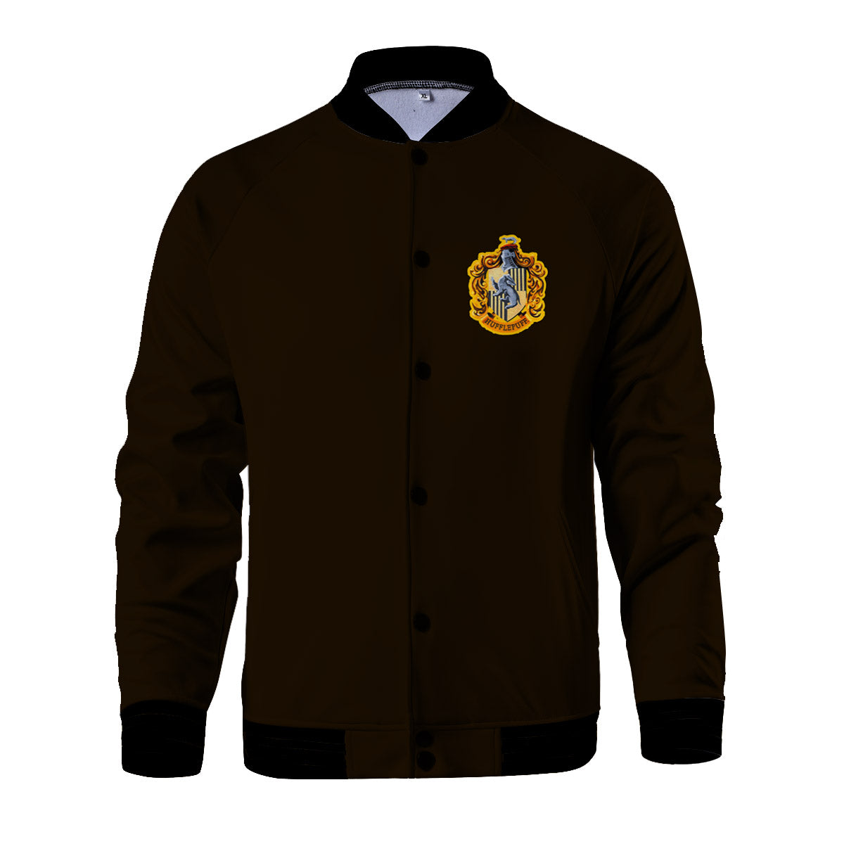 Hufflepuff Quidditch Team Harry Potter Baseball Jacket