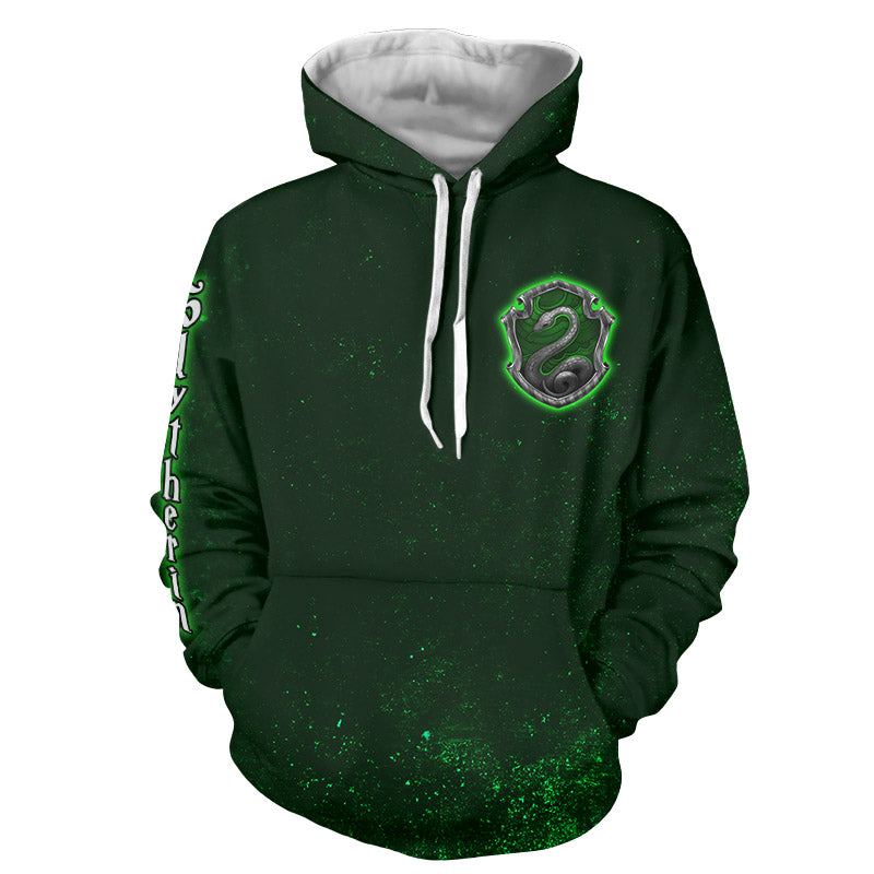 Slytherin Logo (Harry Potter) 3D Hoodie