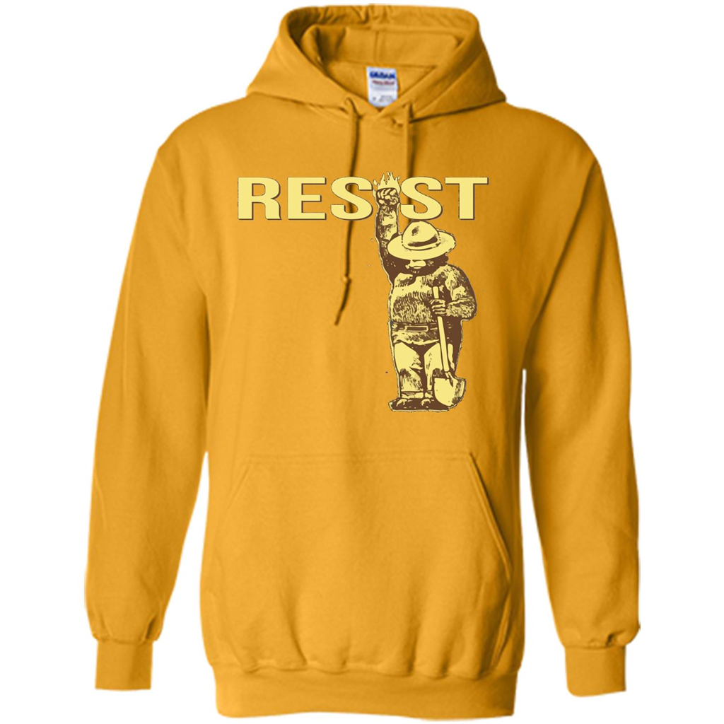 Resist T-shirt National Park Resist Gold