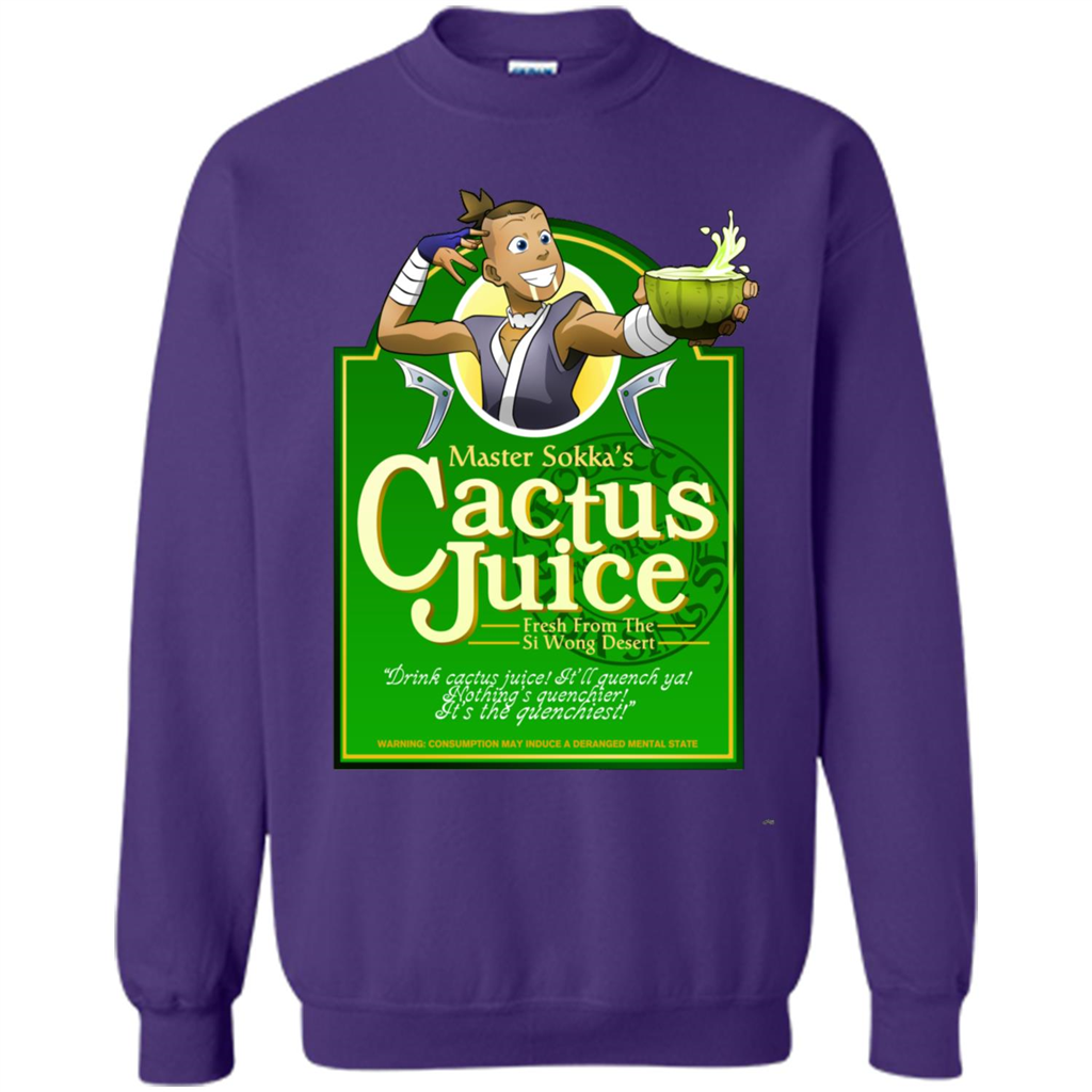 Master Sokka's Cactus Juice T-shirt Orange