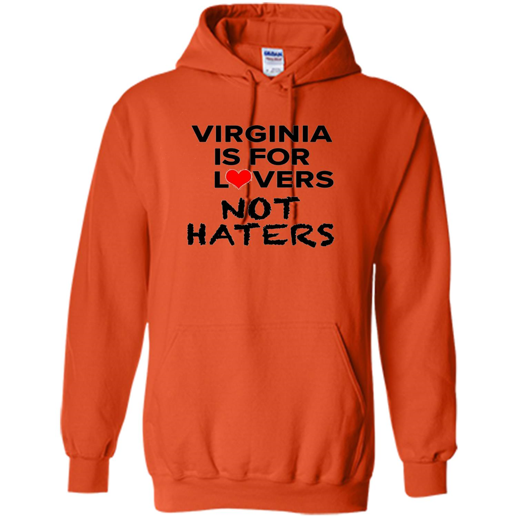 Virginia Is For The Lovers, Not The Haters T-Shirt Orange