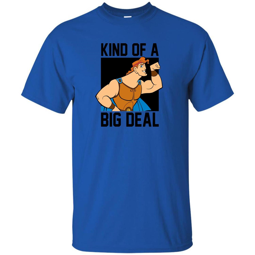 Cartoon T-shirt Kind Of A Big Deal T-shirt Royal