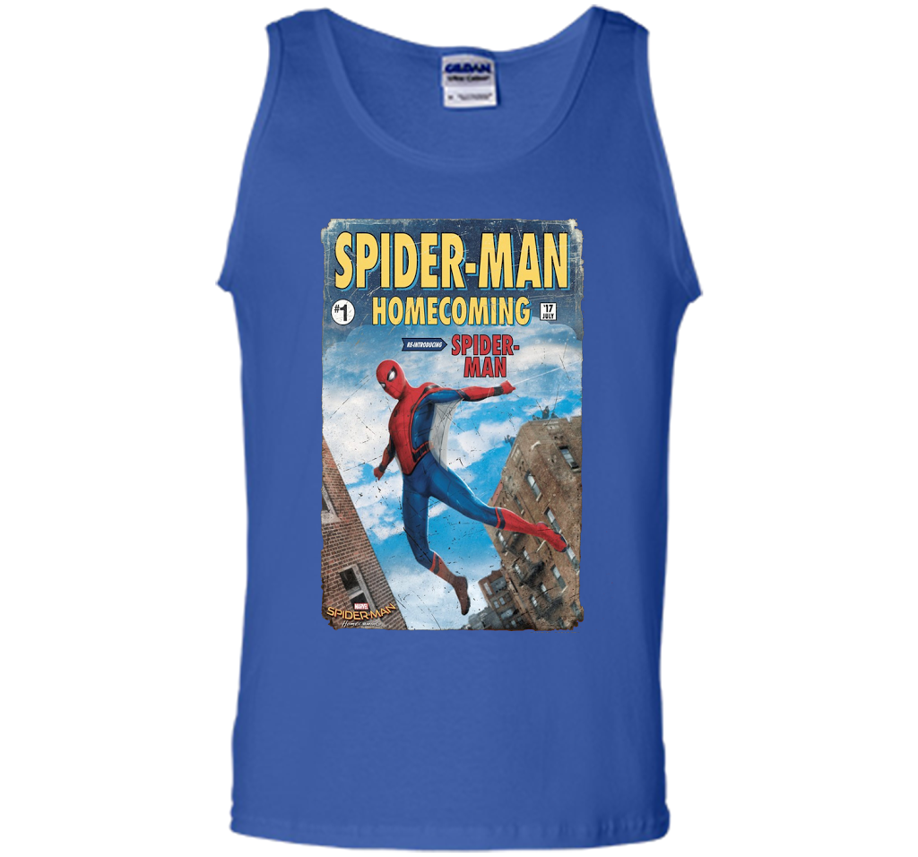 Marvel Spider-Man Homecoming Revamp #1 Issue Graphic T-Shirt t-shirt Royal