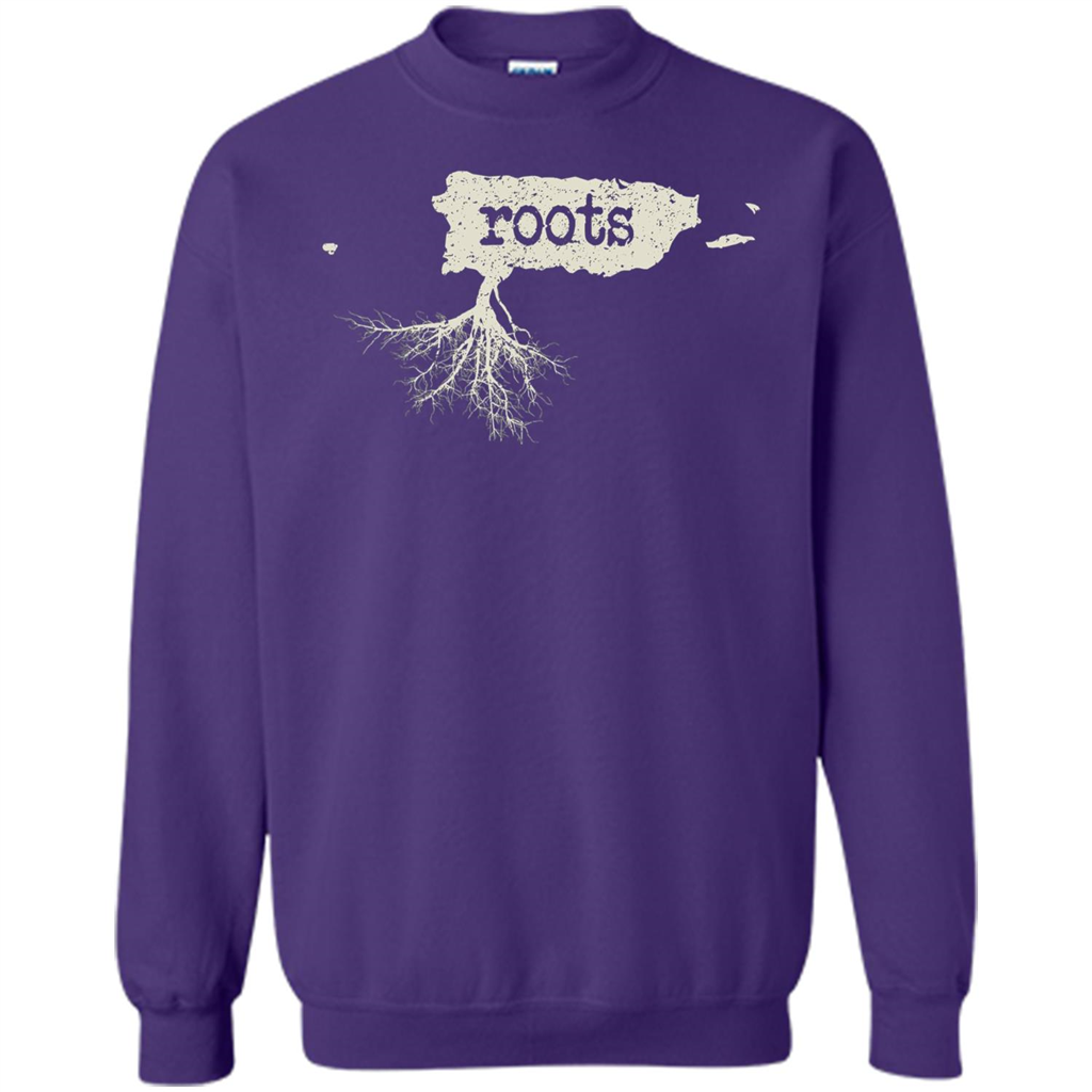 Puerto Rico Roots T-shirt Love Native Born State T-shirt Orange