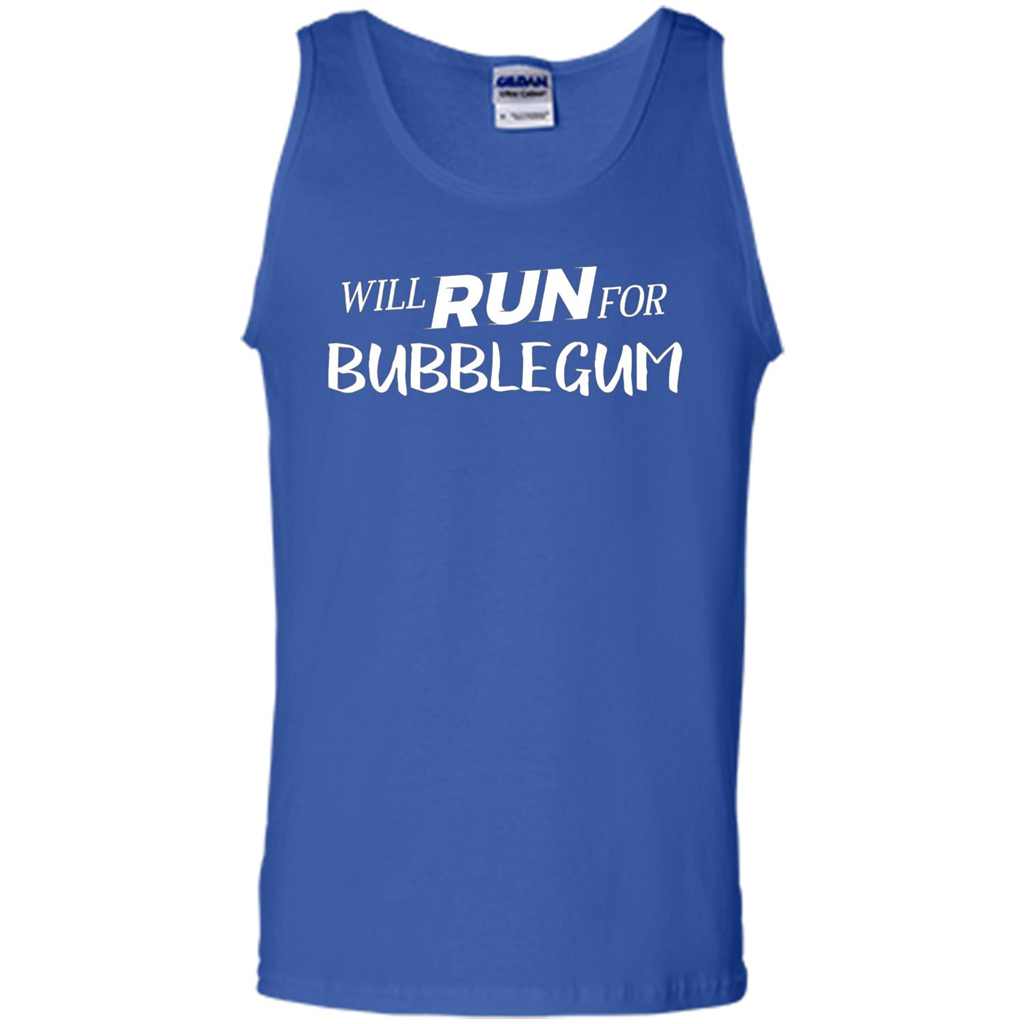 Will Run For Bubblegum T-shirt Royal