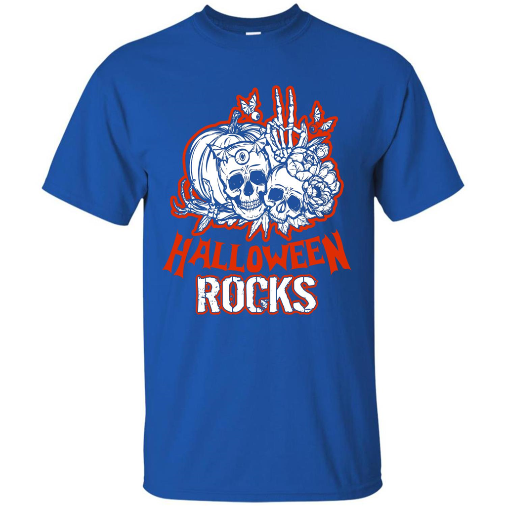 Halloween Rocks T-shirt Royal