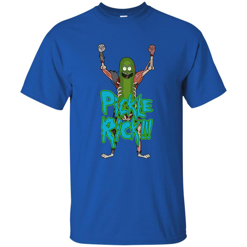 Pickle Funny Rick T-shirt Royal