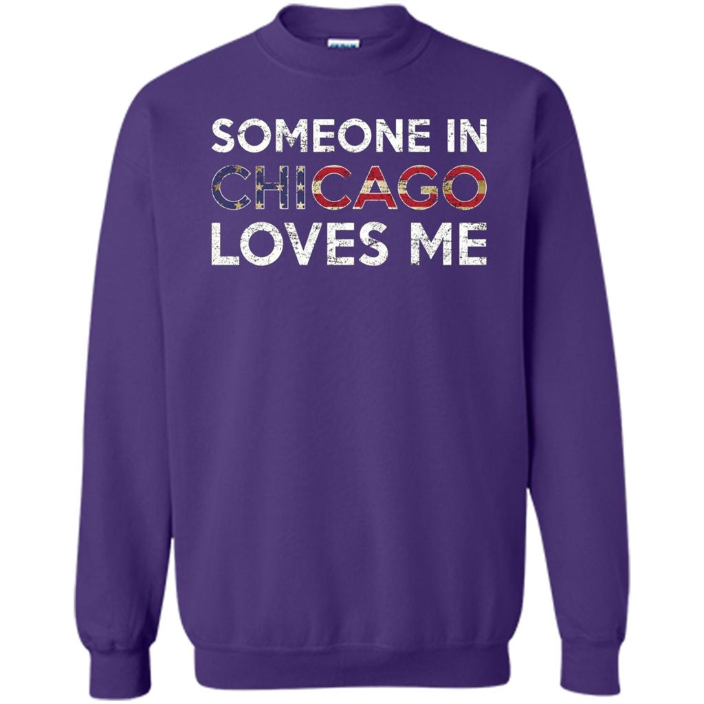 Someone in Chicago Loves Me T-shirt Orange