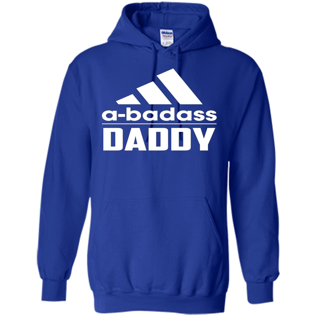 Fathers Day T-shirt A Badass Daddy Royal
