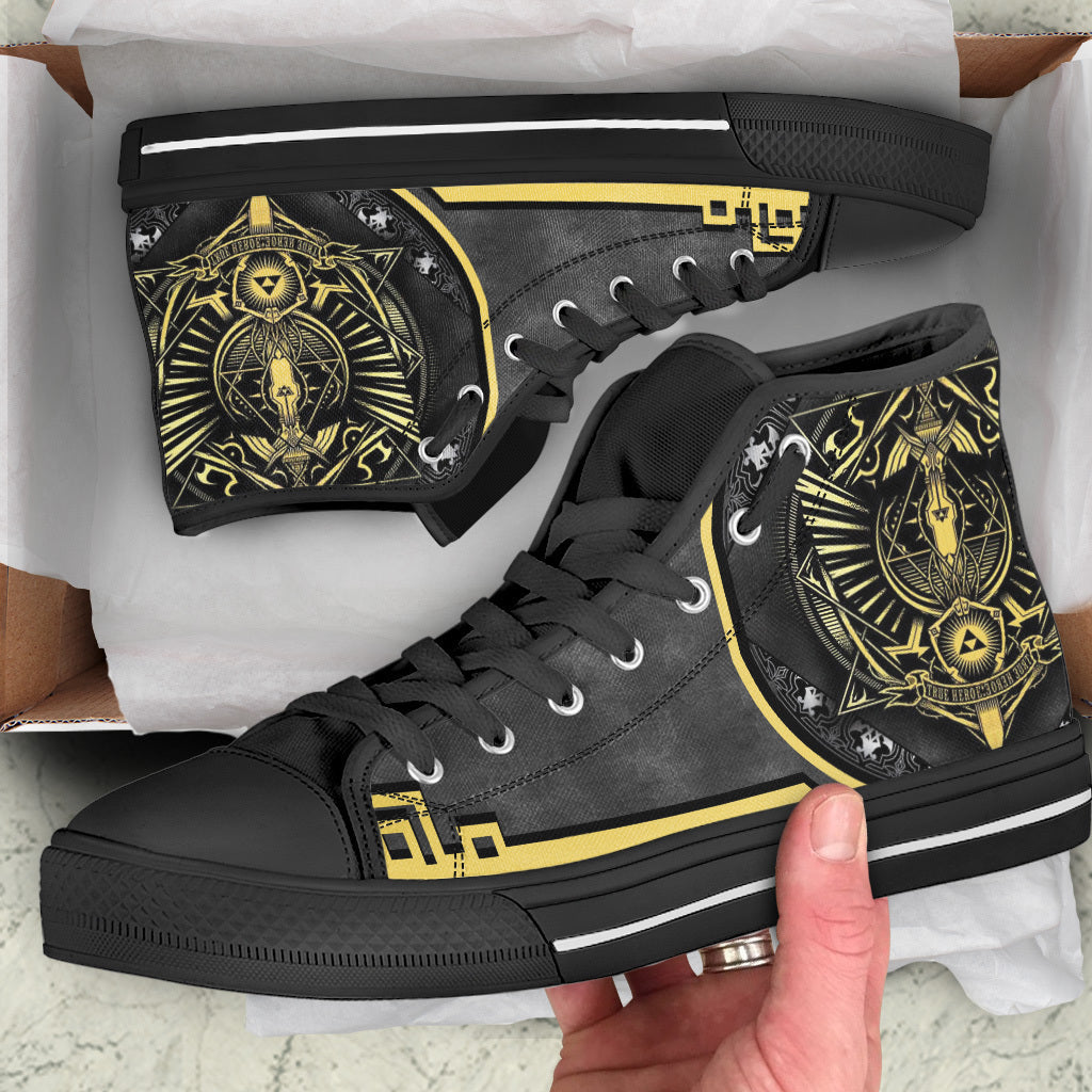 The Legend Of Zelda 3D High Top Shoes SIZE 47