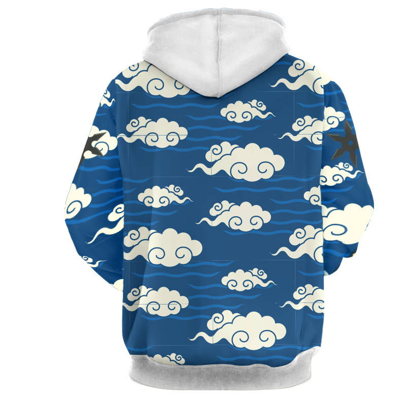 Naruto Hand Sign Cosplay 3D Hoodie