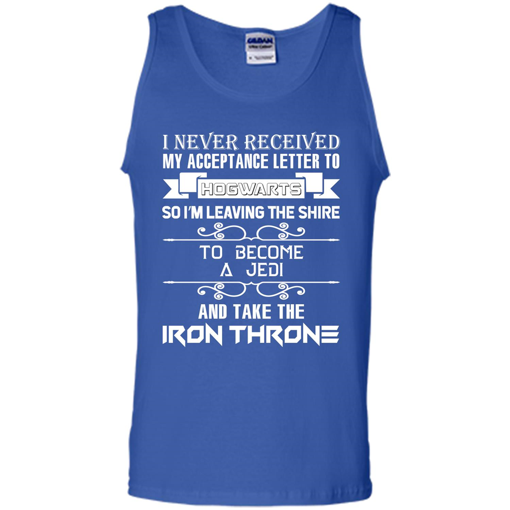 I Never Received My Acceptance Letter To Hogwarts T-shirt Royal